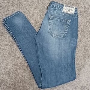 Low Rise True Religion Blue Jeans Size 27